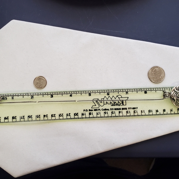 Silpada 925 Woven Knot Pendant on 925 Silver Silpada Chain - Picture 16 of 16